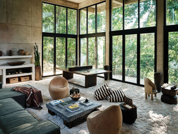 Бруталистский дом известного музыканта в джунглях Ямайки Бруталистский дом известного музыканта в джунглях Ямайки