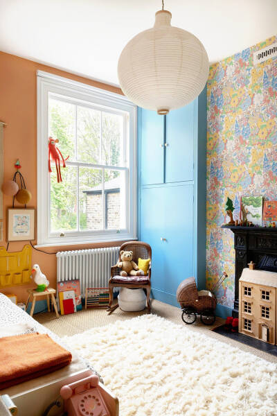 Цвет и узор: яркий семейный дом в Лондоне Цвет и узор: яркий семейный дом в Лондоне