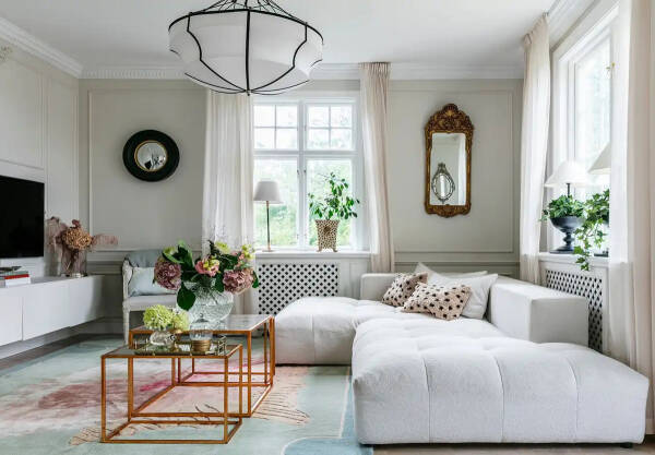 Элегантные женственные интерьеры шведской дачи Элегантные женственные интерьеры шведской дачи