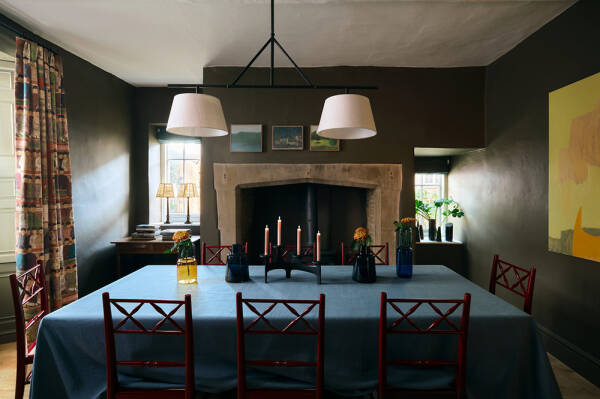 Старинный английский коттедж 18 века с предметами искусства в декоре Старинный английский коттедж 18 века с предметами искусства в декоре