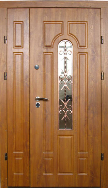 Нестандартное решение: особенности двухстворчатых входных дверей Нестандартное решение: особенности двухстворчатых входных дверей