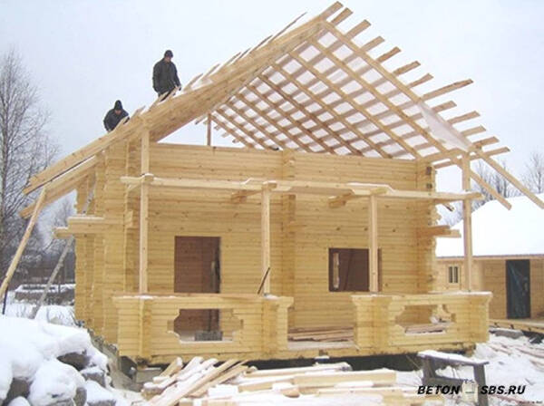 Установка фундамента для бани из блоков Установка фундамента для бани из блоков