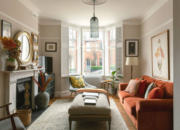 Цвет и узор: яркий семейный дом в Лондоне Цвет и узор: яркий семейный дом в Лондоне