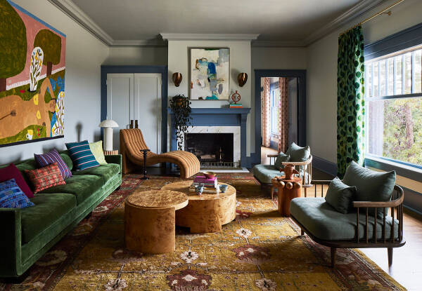 Красочная эклектика в Сан-Франциско Красочная эклектика в Сан-Франциско