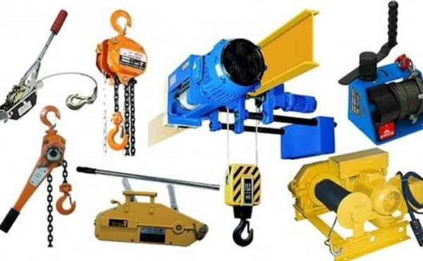 Виды грузоподъемного оборудования Виды грузоподъемного оборудования