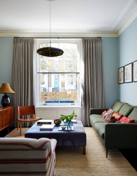 Семейный дом в Лондоне, в котором много цвета и уюта Семейный дом в Лондоне, в котором много цвета и уюта