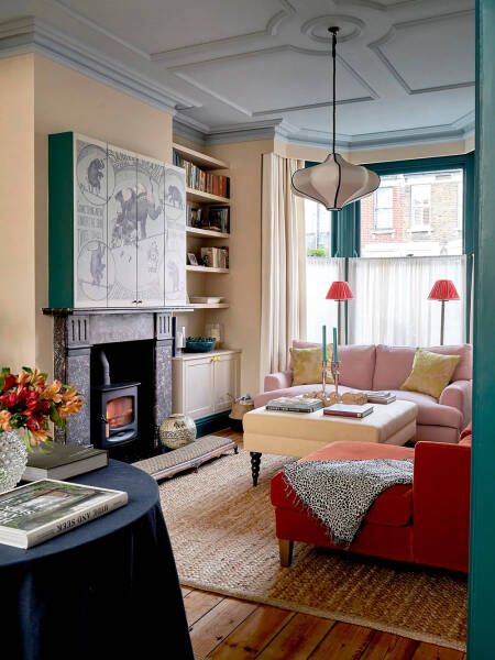 Нежные цветочные мотивы в интерьерах красивого английского дома Нежные цветочные мотивы в интерьерах красивого английского дома