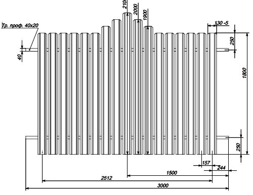 Как сделать калитку и ворота из металлического штакетника Как сделать калитку и ворота из металлического штакетника