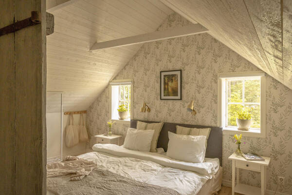 Тёплый и уютный скандинавский интерьер в старом амбаре в Швеции Тёплый и уютный скандинавский интерьер в старом амбаре в Швеции